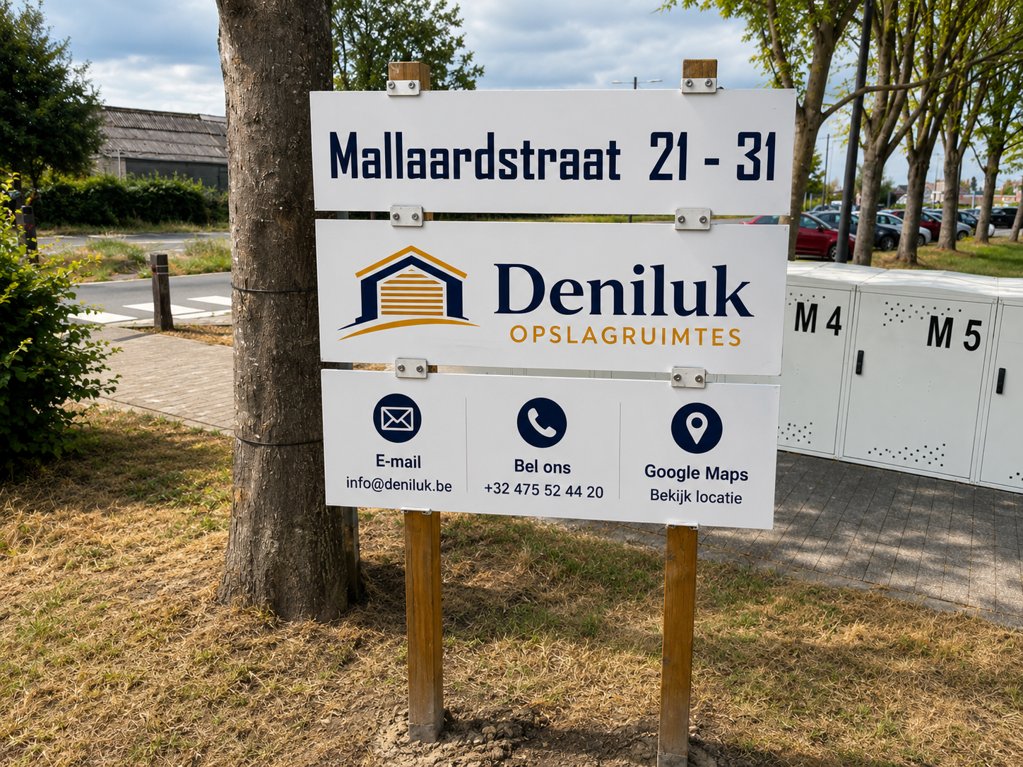 Deniluk Opslagruimtes aan de Mallaardstraat in Ninove
